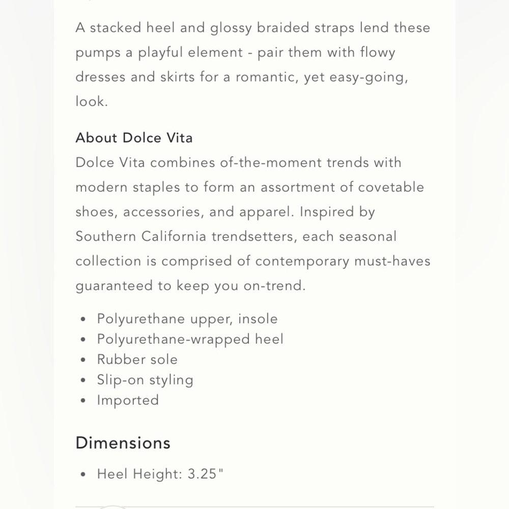 NWT Anthropologie Dolce Vita Paily‎ Heels in Rose Size 7 Pink - Picture 9 of 9